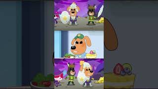 #✅Monster How Should I Feel meme -😲Labrador and Friends VERSION/😜Sheriff labradoor❗  #memes #funny