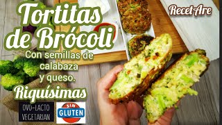 🥦Como preparar TORTITAS DE BRÓCOLI SIN GLUTEN, fáciles y muy ricas