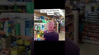 POV: YOU GET IDed FOR PRIME #funny #memes #comedy #viral #prime #id #skit #shop #tesco #asda