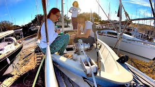 Bow Cleats, Propeller Grease & Glow-In-The-Dark Stars | Sailboat Story 226