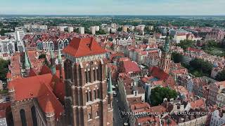 Gdansk Aerial view (gdańsk, Danzig) / Poland by Drone