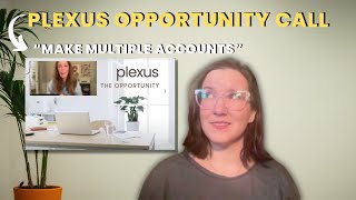 This Plexus Opportunity Call Is All About Recruiting #antimlm #plexus #scam