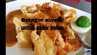 Resep Batagor hemat biaya tanggal Tua 😁😁