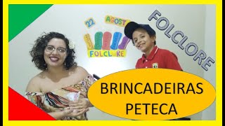 Brincadeiras Folclóricas - Brincando de Morto Vivo e Peteca de Papel