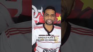 AGORA É OFICIAL O GONZALO PLATA É JOGADOR DO MENGÃO CONTRATO ATÉ AGOSTO DE 2029.