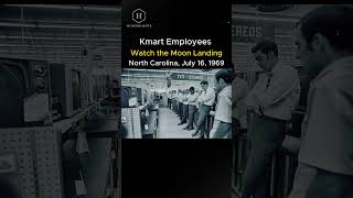 "Kmart Employees Watch the Moon Landing | North Carolina, July 16, 1969"