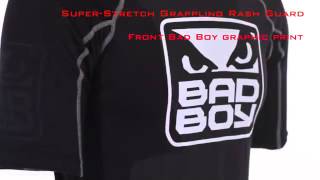 Bad Boy MMA Rash Guard Short Sleeve Black)