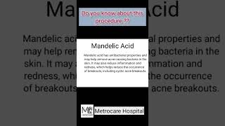 Mandelic Acid Peel for Acne/ Pimples #chemical #peeling #acnetreatment