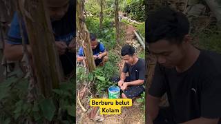 BERBURU BELUT KOLAM#part3 #shortvideo #shorts #kolam #belutbabon