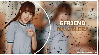 GFRIEND NAVILLERA LINE DISTRIBUTION