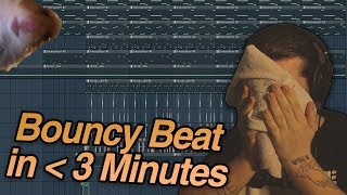 Making a Bouncy Beat in Under 3 Minutes - FL Studio 20