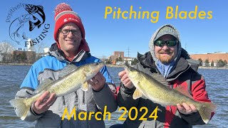 Using Blade Baits to Catch Spring Walleye - Fox River