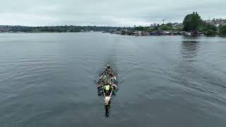 Seattle Flying Dragon Boat Club Training Race 6