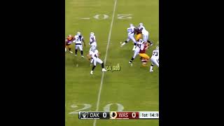 The time Josh Norman and the Redskins defense exposed Amari Cooper and Michael Crabtree 😳👀 #shorts