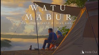 Watu Mabur, camping ground di atas awan di Bantul, Yogyakarta