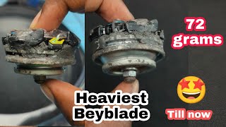 Made my Heavy Beyblade 🥰😍my Beyblade DIY after year..😅 Homemade | In Hindi