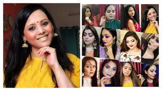 💕Monochromatic Makeup Challenge💕Don't Rush Challenge Indian 💕No rush Challenge Indian💕Feremina💕