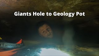 GIANTS HOLE to Geology Pot, Derbyshire Cave system (very wet)