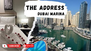 JW MARRIOTT DUBAI MARINA, DELUXE Marina View King Room Tour