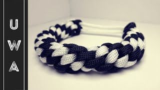 How to make a Round Crown Sinnet Paracord Bracelet [MAD MAX] [NO BUCKLE NEEDED]