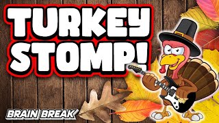 The Turkey Stomp | Thanksgiving Freeze Dance Yoga | Thanksgiving Brain Break | GoNoodle | Just Dance