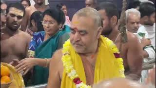 jagadguru Sri Sri Sri Shankara vijayendra Saraswathi Swami varu hanuman temple kompalli hyderabad