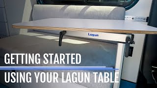 Getting Started // How to Use Your Lagun Table