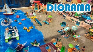 PLAYMOBIL - Diorama 6 - 4a Feria lúdica y de coleccionismo en Sant Boi, Barcelona, España - 2021