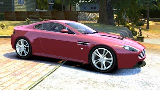 GRAND THEFT AUTO IV ASTON MARTIN V12 VANTAGE CRASH TESTING HD