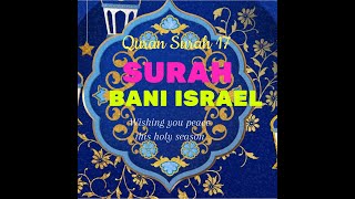 SURAH BANI ISRAEL ONLY URDU TRANSLATION