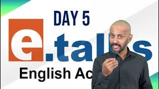 SPOKEN ENGLISH INTERMEDIATE LEVEL Day 5 Part 1 Recap & Vocabulary