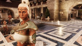 Conan Exiles - Roman Villa (finished build, walk tour)