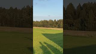 Piper cub take off and landing