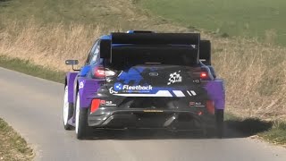 Rallye de Hannut 2022 | Shakedown | Mistakes - Start - Pure Sound