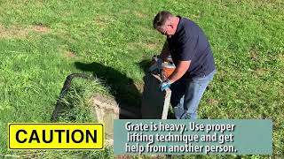 Maintaining Field Inlets in Stormwater Facilities