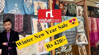 Nishat linen new year winter sale part 2 | nishat linen biggest winter sale | nishat sale today