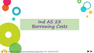 Ind AS 23 point 6e - Foreign exchange difference on forex borrowings to the extent regarded as BC