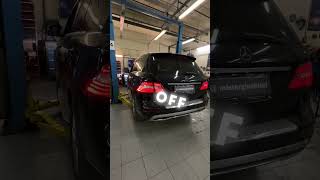 ВЫХЛОП как AMG на MERCDES ML 3.5 #shorts