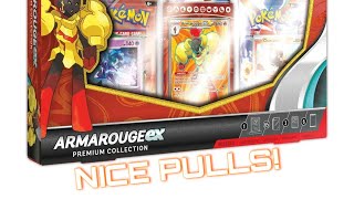 Armarouge EX Premium Collection Box Opening and Pokemon Card Pickups! (NICE PULLS!)