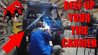 Suzuki Samurai Tire Carrier Upgrades & More (Samurai Rebuild Episode 4)