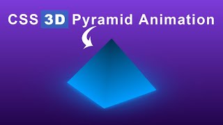 3D Pyramid Animation Effect using HTML and CSS | Make a Pyramid Using CSS