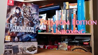 Valkyria Chronicles 4: Memoirs From Battle Premium Edition Unboxing