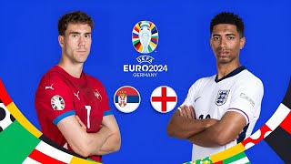 Serbia vs England  | UEFA EURO 2024  | Group Stage Matchday 1 Match