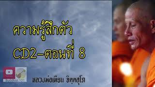 ความรู้สึกตัว CD2 ตอนที่ 8 - หลวงพ่อเทียน จิตฺตสุโภ