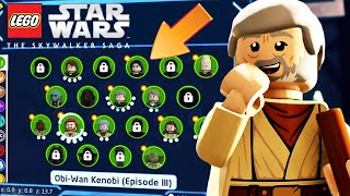 EVERY Single CHARACTER In LEGO Star Wars The Skywalker Saga