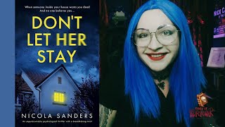 Don't Let Her Stay by Nicola Sanders┃Book Review┃2023 Thriller Novel