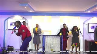 Kila siku kila saa umwaminifu Yesu, everyday every hour you are faithful Jesus - Live worship