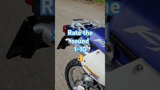 Rate the sound 😁 #fun #bikelife #bikeride #2stroke #sound #exhaust #kawasaki #kmx125 #kmx #enduro