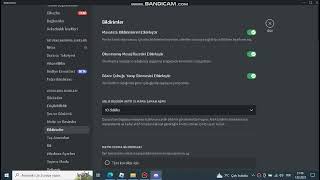 discord nası bildirim sesi kapatılır