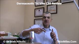 Dermaceutic Tri Vita C 30 Review By Dr Alek Nikoli